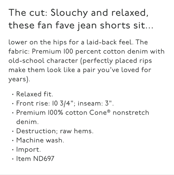 Madewell Jean Shorts - Picture 5 of 8